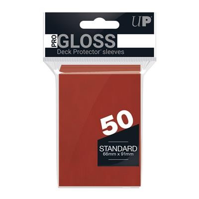 Ultra Pro Kartenhüllen - Standardgröße (50) - Rot