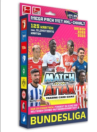 Topps Match Attax Bundesliga 2022/2023 –Mega Pack