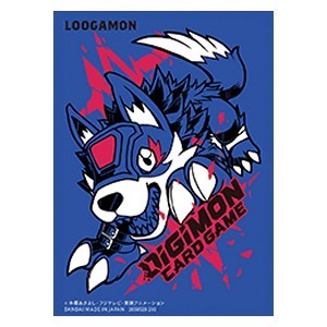 Digimon TCG 60 Sleeves Loogamon