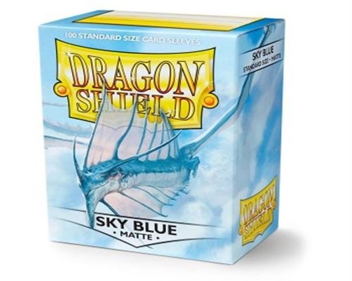 Dragon Shield Standard Sleeves - Matte Sky Blue (100)