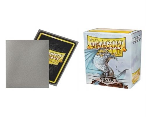 Dragon Shield Standard Sleeves - Matte Silver(100)