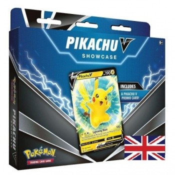 Pikachu V Showcase Box - englisch