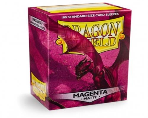 Dragon Shield Standard Sleeves - Matte Magenta(100)