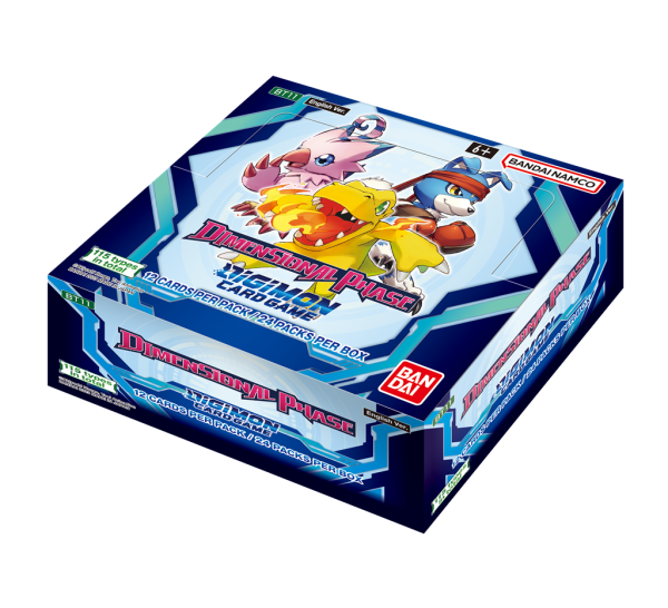 Digimon Card Game - Dimensional Phase Booster Display BT11