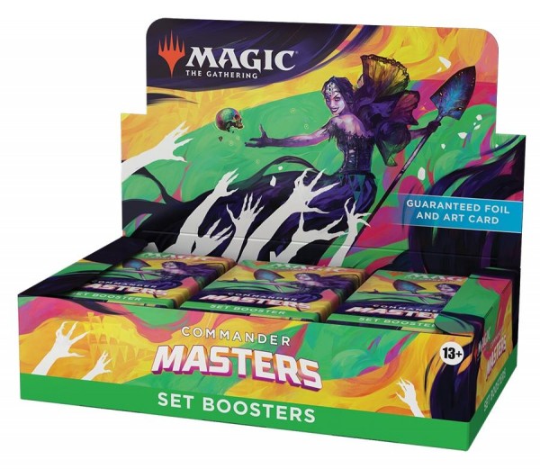 MTG Commander Masters Set Booster (24) englisch