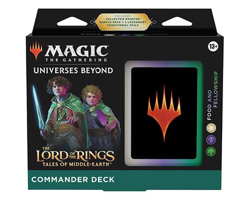 MTG Lord of the Rings Commander Food and Fellowship englisch