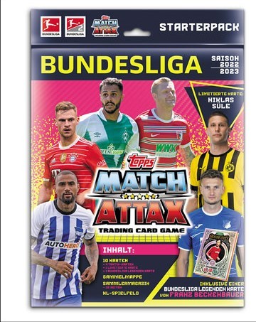 Topps Match Attax Bundesliga 2022/2023 – Starter Pack XL