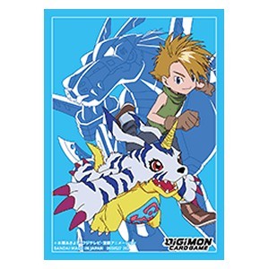 Digimon TCG 60 Sleeves Matt &amp; Gabumon
