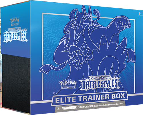 Battle Styles -Elite Trainer Box- (Englisch) - blau