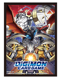 Digimon TCG 60 Sleeves Gallantmon , Wargraymon und Imperialdramon