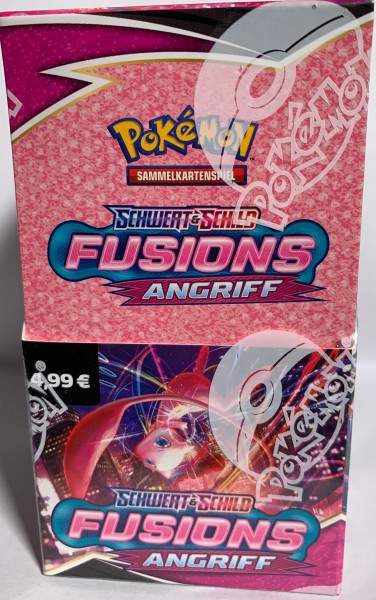 Pokemon Fusionsangriff - Schwert &amp; Schild - 18er Display - Deutsch