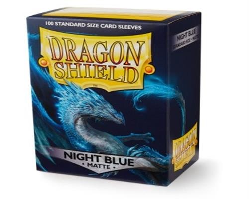 Dragon Shield Standard Sleeves - Matte Night Blue (100)